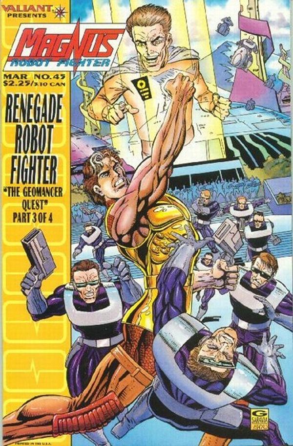 Magnus Robot Fighter (1991) #45 cover