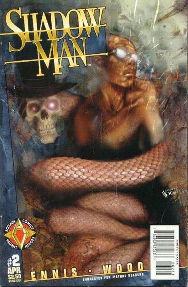 Shadowman #2 cover
