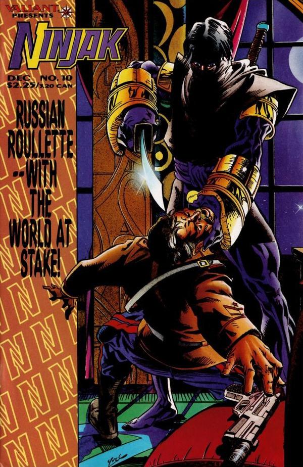 Ninjak (1994) #10 cover