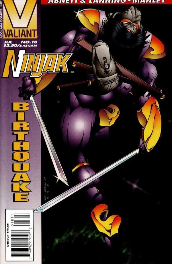 Ninjak (1994) #18 cover