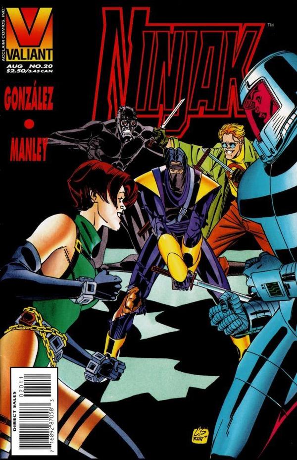 Ninjak (1994) #20 cover