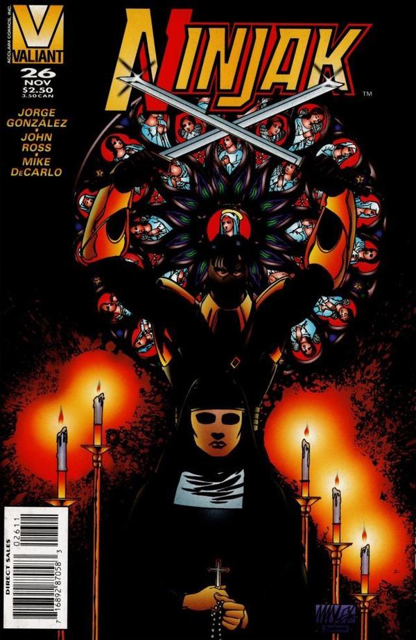 Ninjak (1994) #26 cover