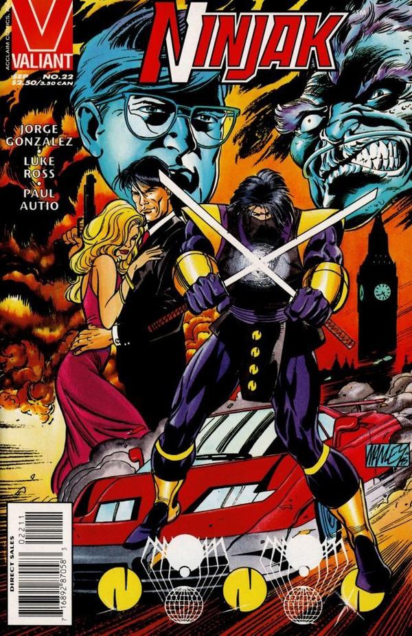 Ninjak (1994) #22 cover