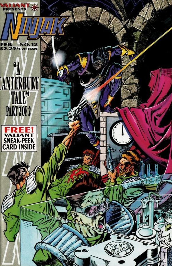 Ninjak (1994) #12 cover
