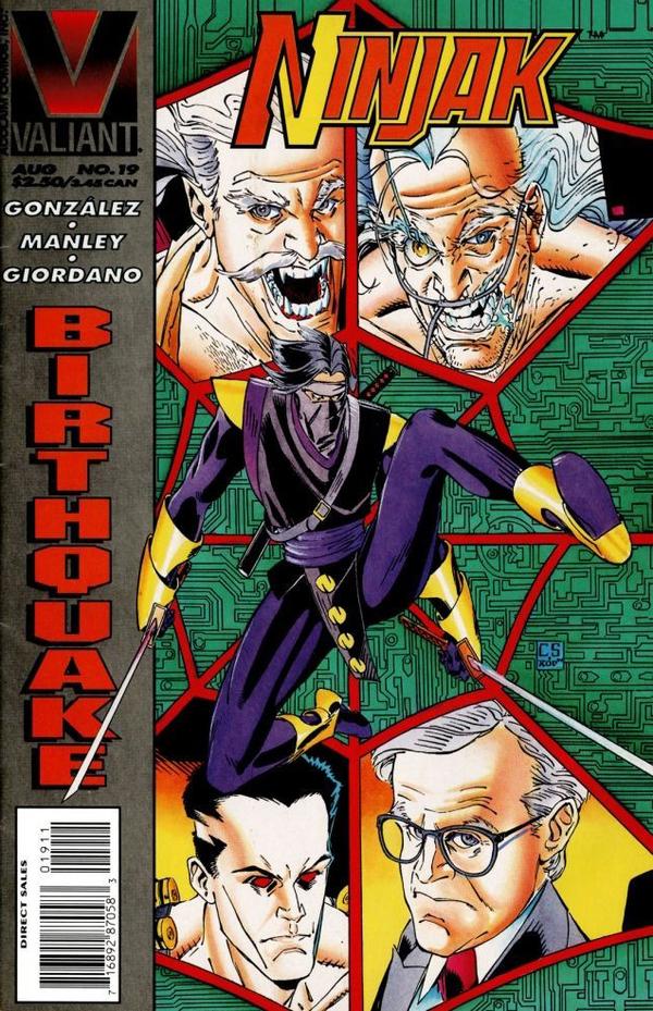 Ninjak (1994) #19 cover
