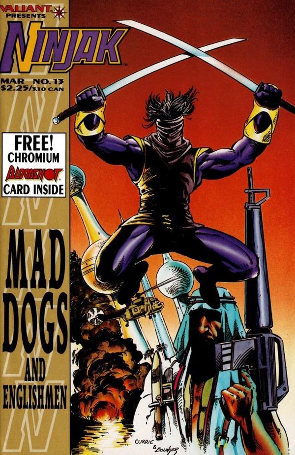 Ninjak (1994) #13 cover