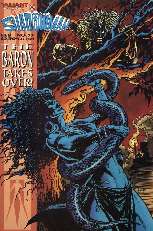 Shadowman #33 cover