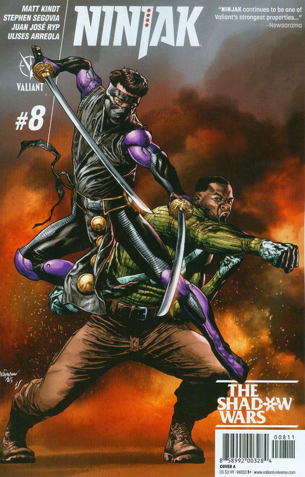 Ninjak (2015) #8 cover