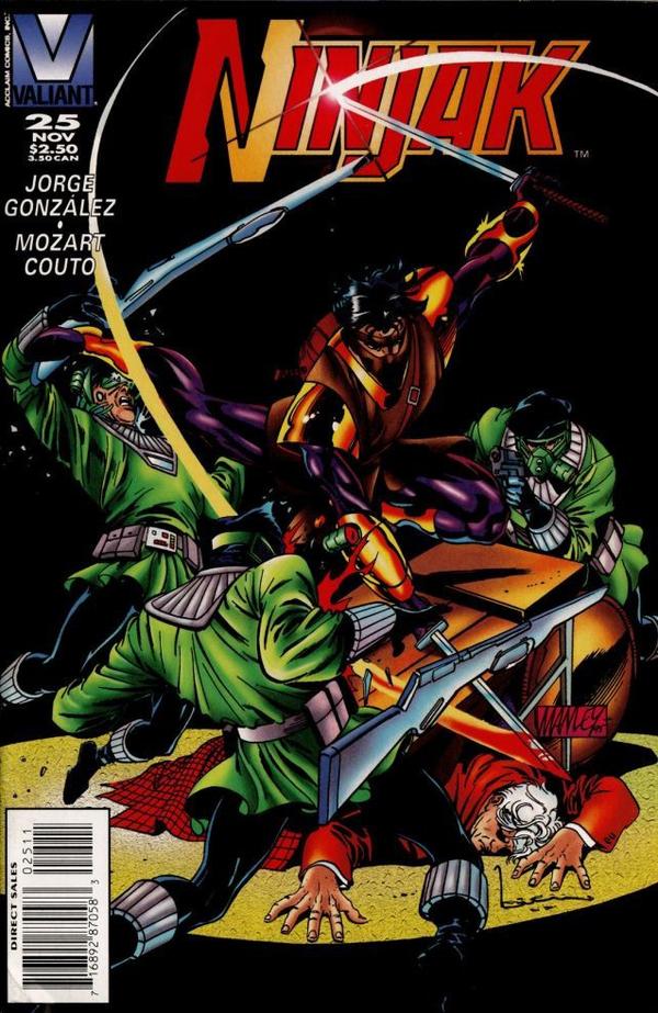 Ninjak (1994) #25 cover