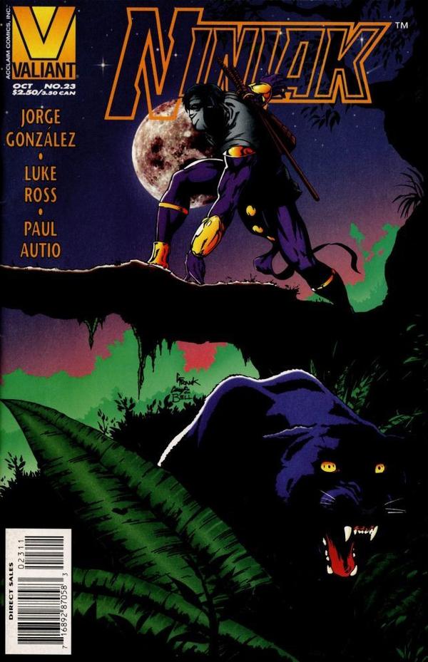 Ninjak (1994) #23 cover