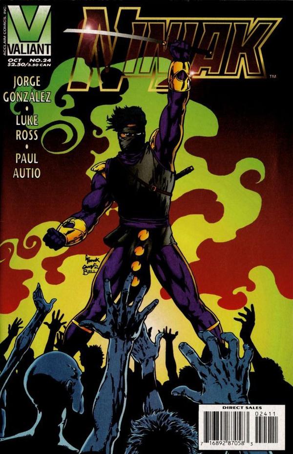 Ninjak (1994) #24 cover