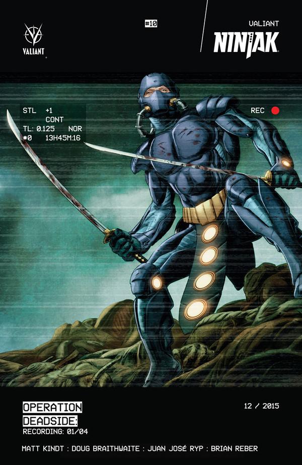 Ninjak (2015) #10 cover