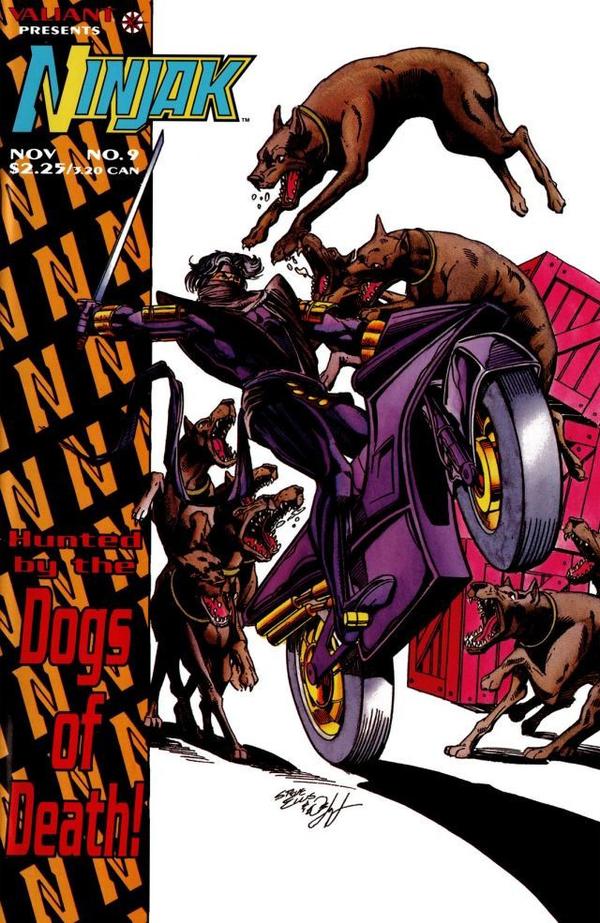 Ninjak (1994) #9 cover