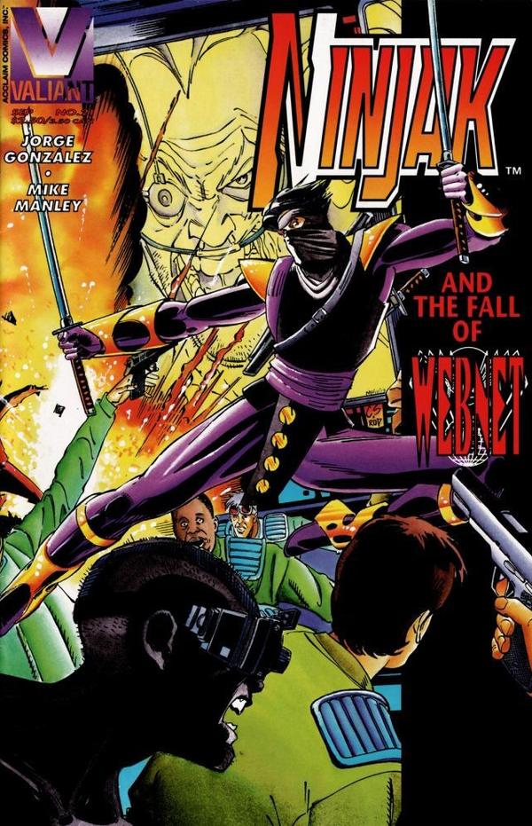 Ninjak (1994) #21 cover