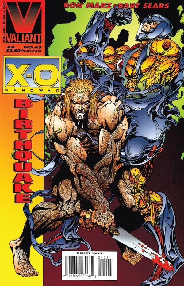 X-O Manowar (1992) #45 cover