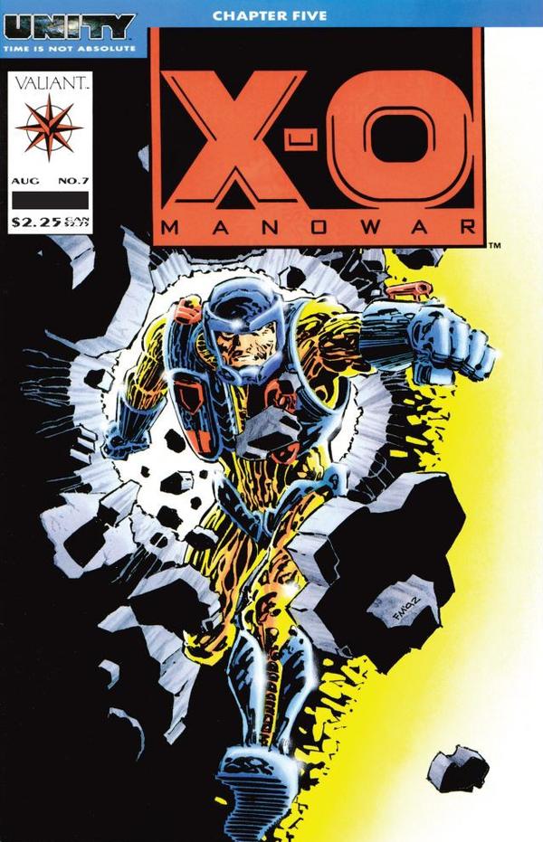 X-O Manowar (1992) #7 cover