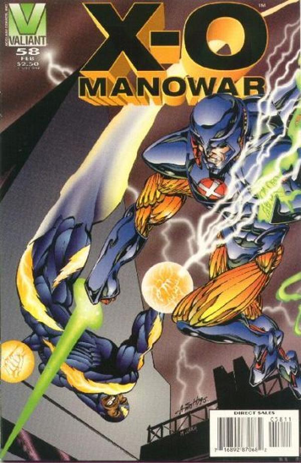 X-O Manowar (1992) #58 cover