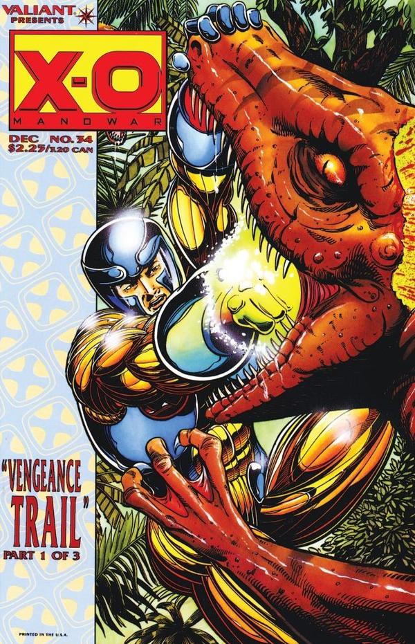 X-O Manowar (1992) #34 cover