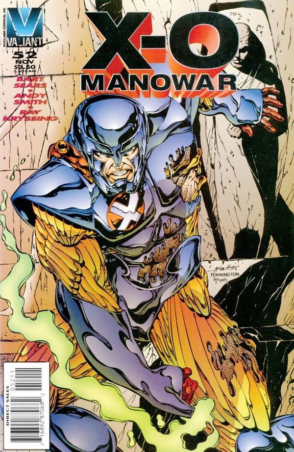 X-O Manowar (1992) #52 cover