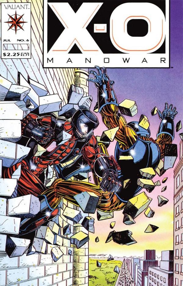 X-O Manowar (1992) #6 cover
