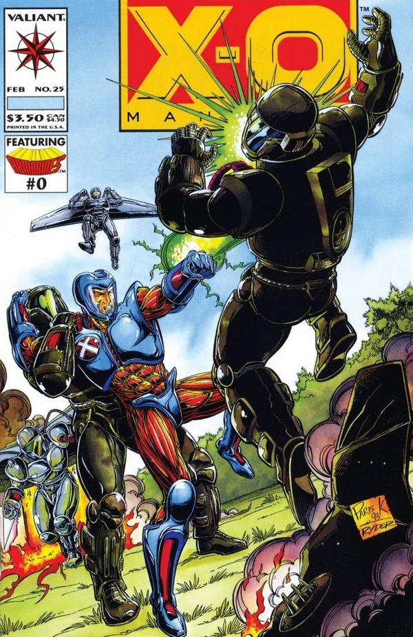 X-O Manowar (1992) #25 cover