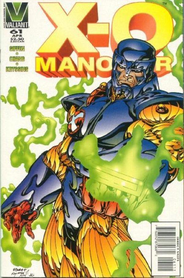 X-O Manowar (1992) #61 cover