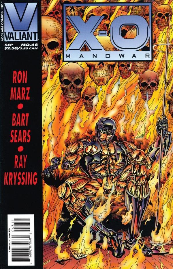 X-O Manowar (1992) #48 cover