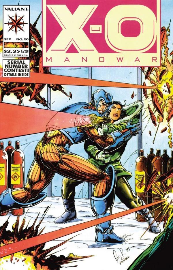Cover of X-O Manowar