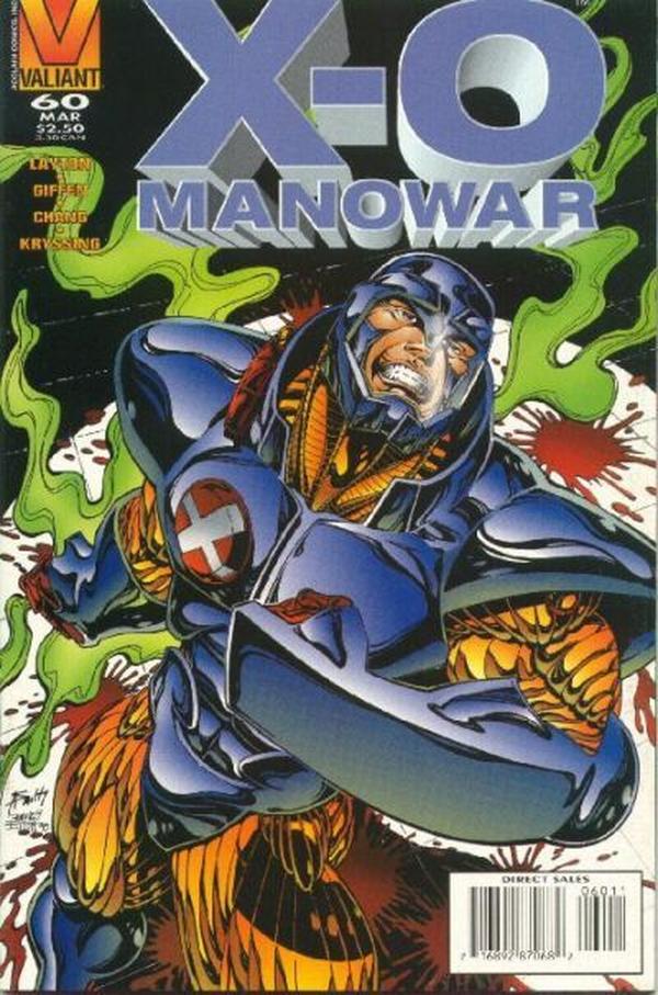 X-O Manowar (1992) #60 cover