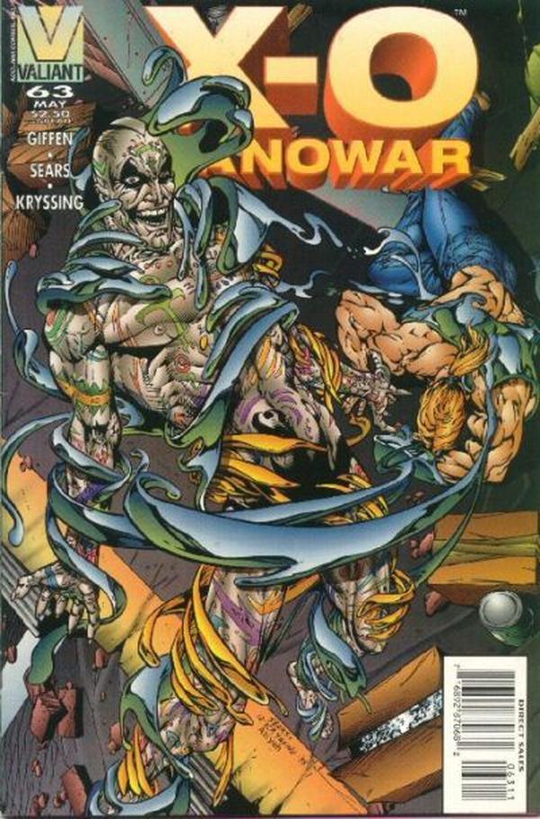 X-O Manowar (1992) #63 cover