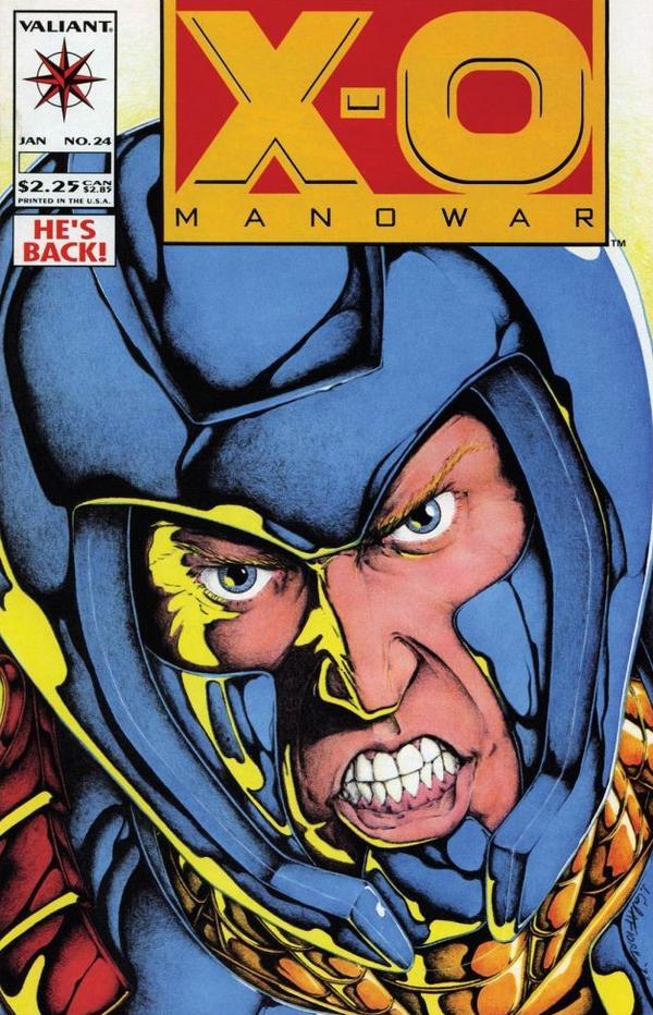 X-O Manowar (1992) #24 cover