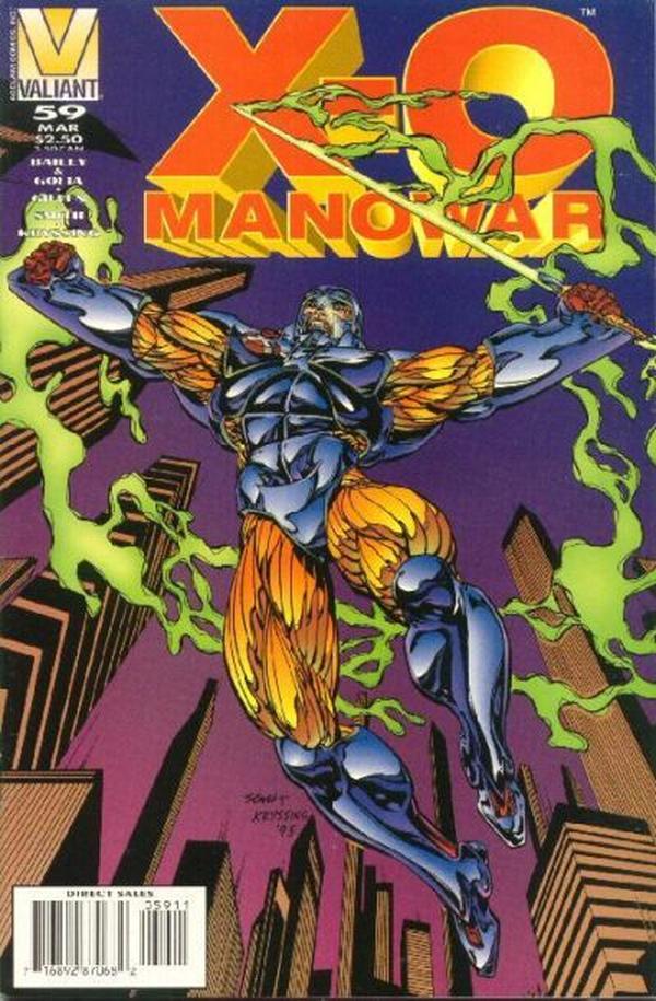 X-O Manowar (1992) #59 cover