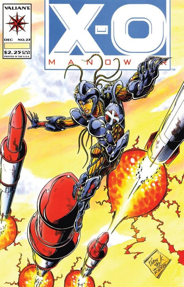 X-O Manowar (1992) #23 cover