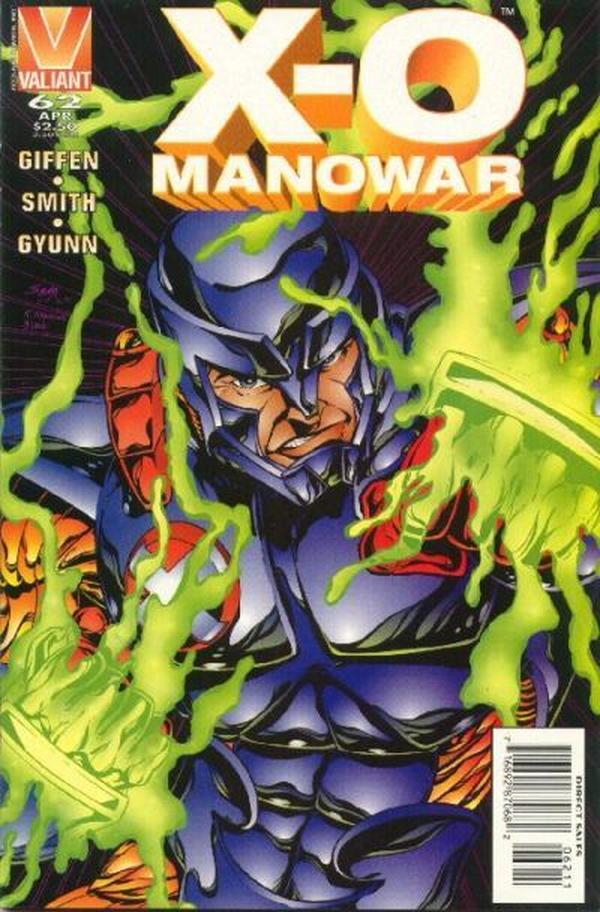 X-O Manowar (1992) #62 cover