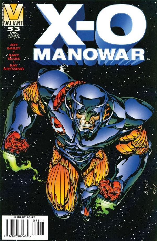 X-O Manowar (1992) #53 cover