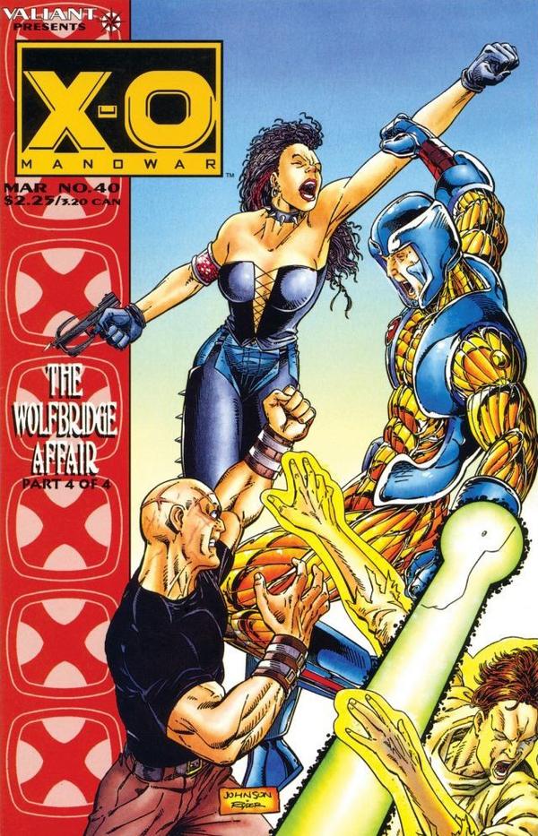 X-O Manowar (1992) #40 cover