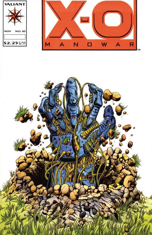 X-O Manowar (1992) #10 cover