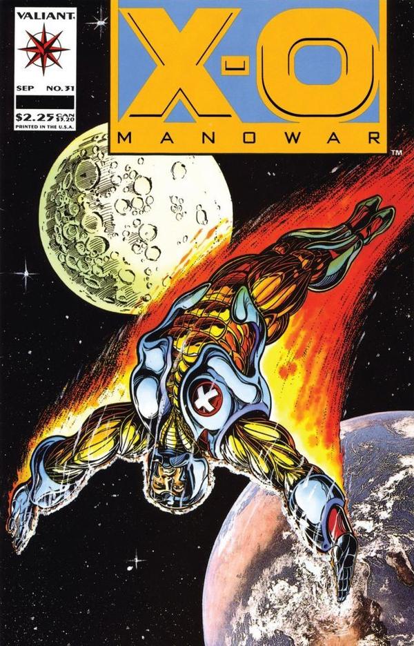 Cover of X-O Manowar #31