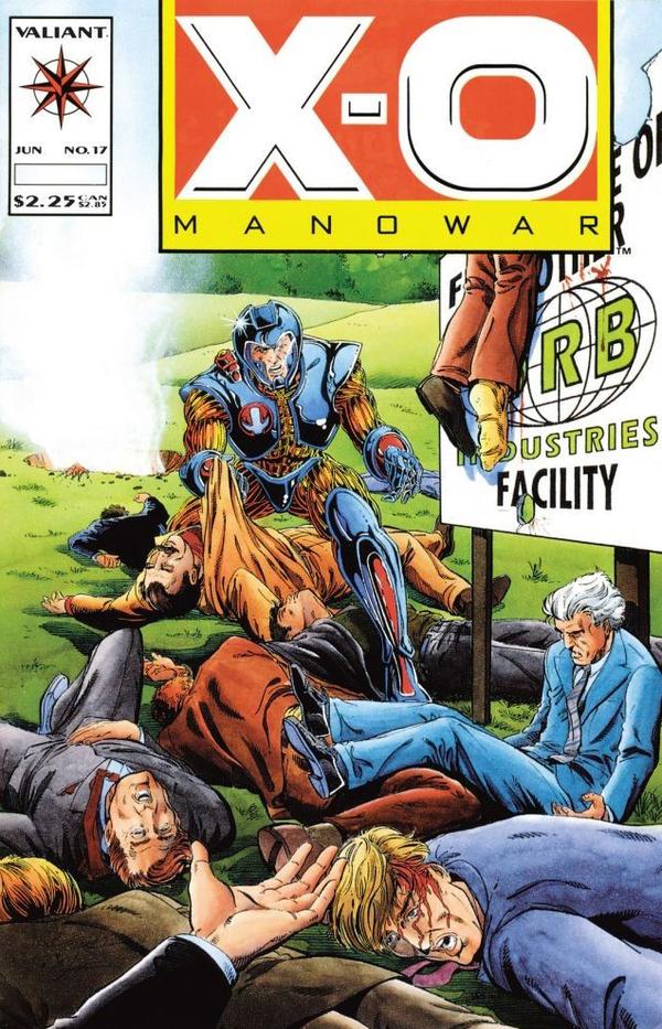 Cover of X-O Manowar