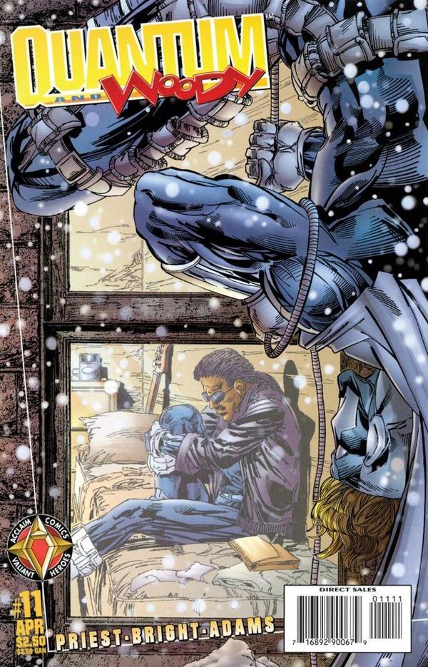 Quantum & Woody #11 cover