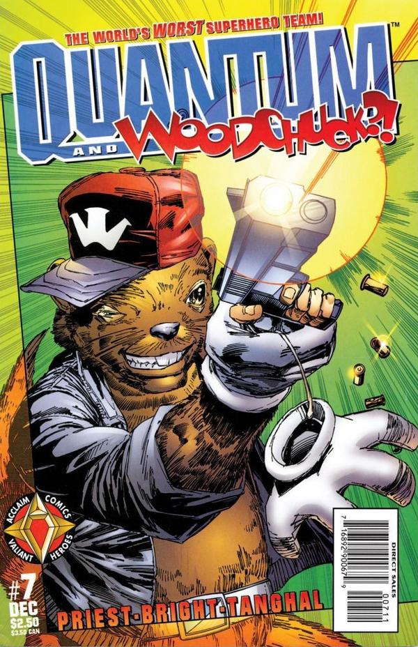 Quantum & Woody #7 cover