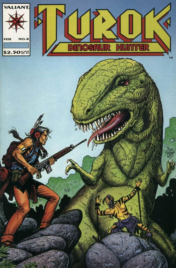 Turok, Dinosaur Hunter (1993) #8 cover