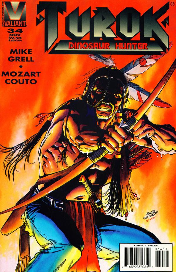 Turok, Dinosaur Hunter (1993) #34 cover