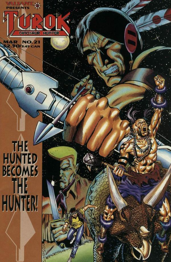 Turok, Dinosaur Hunter (1993) #21 cover