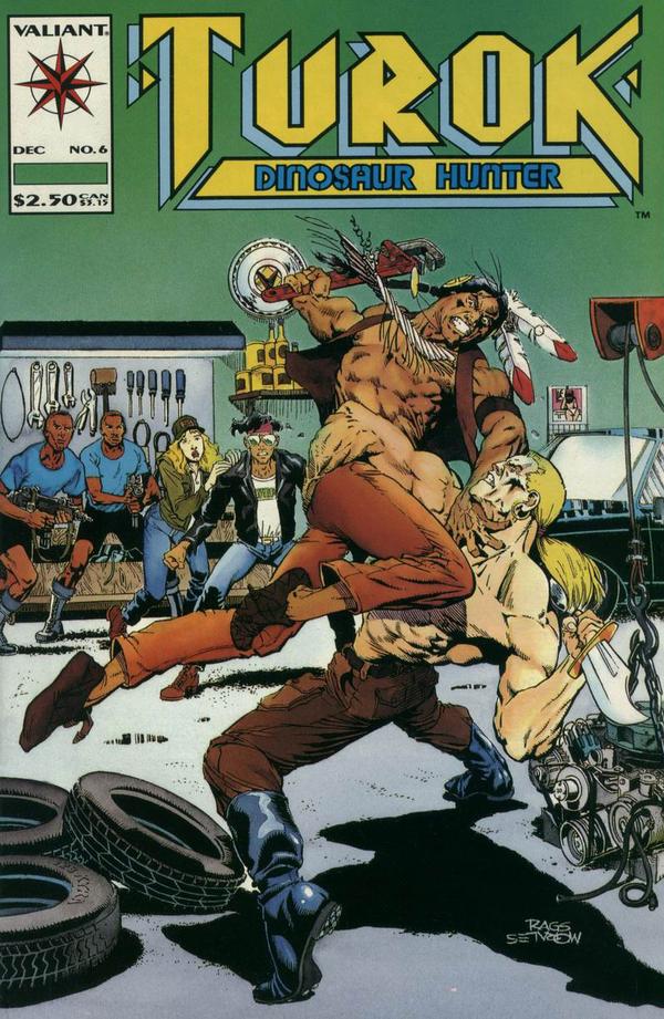 Turok, Dinosaur Hunter (1993) #6 cover