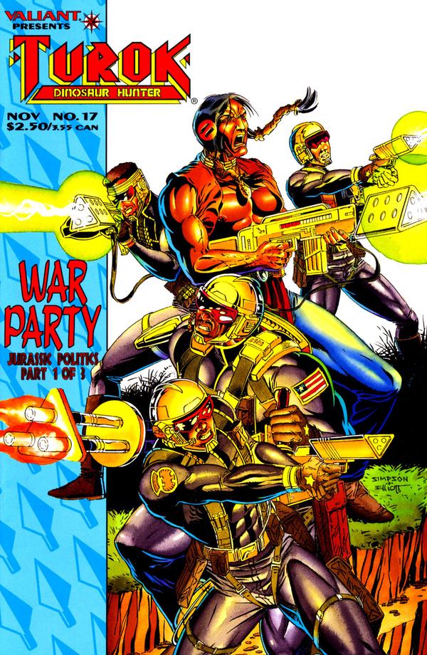 Turok, Dinosaur Hunter (1993) #17 cover