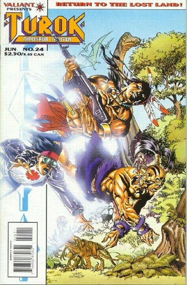 Turok, Dinosaur Hunter (1993) #24 cover