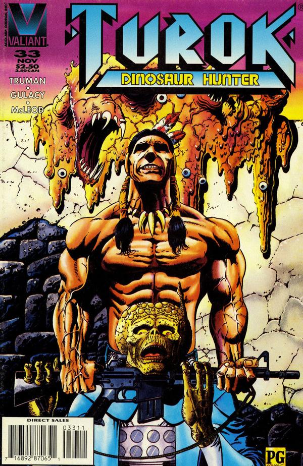 Turok, Dinosaur Hunter (1993) #33 cover