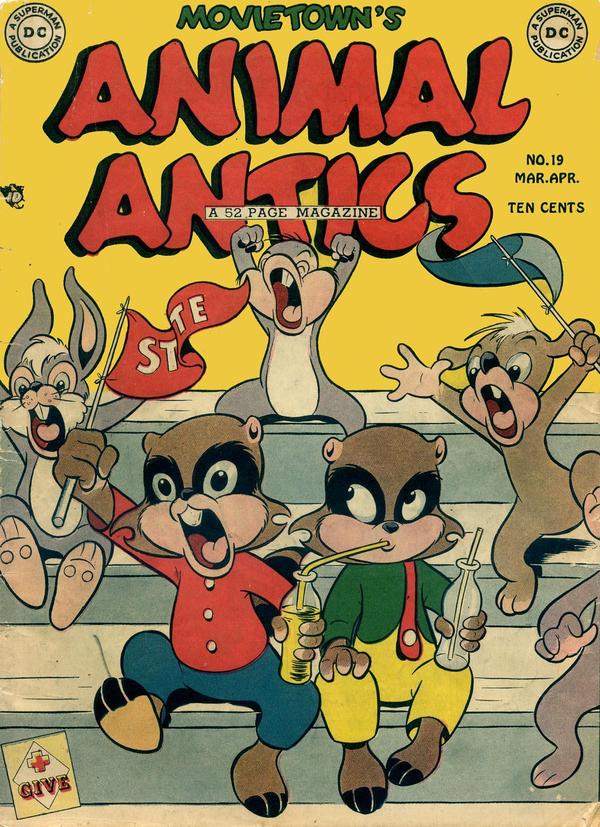 Animal Antics #19 cover