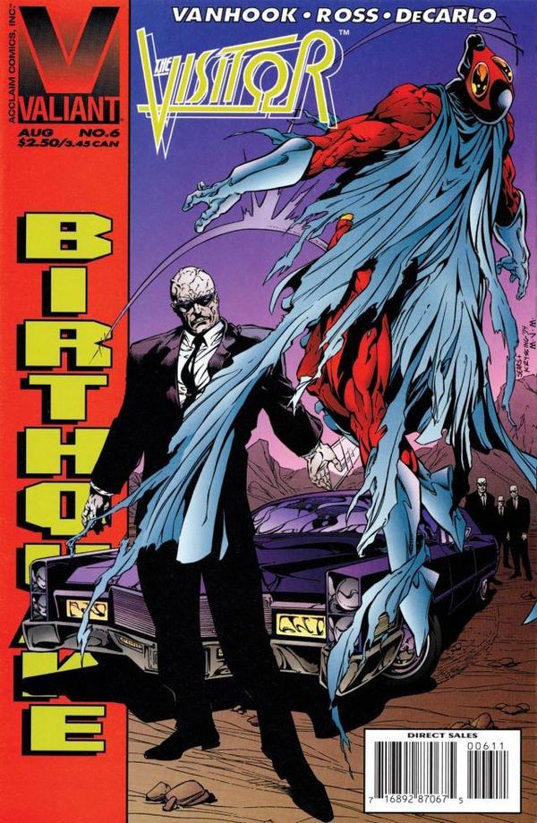 The Visitor #6 cover